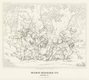 El Rey Enrique IV, Parte I, Acto II, Escena 2