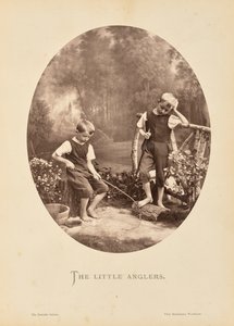 Los pequeños pescadores de Friedrich Bruckmann