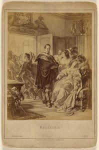 Wallenstein [cuadro de C. Jaeger, Nurnberg, 1867]. de Friedrich Bruckmann
