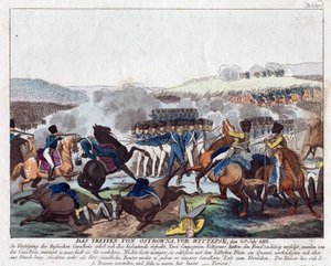 Batalla de Ostrovno, cerca de Vitebsk, el 25 de julio de 1812 de Friedrich Campe