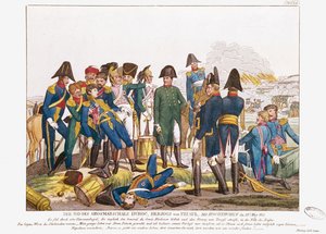 La muerte del mariscal Duroc en la batalla de Bautzen, 22 de mayo de 1813 de Friedrich Campe
