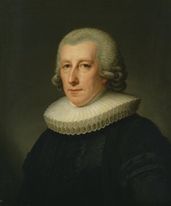 Retrato del pastor Johann Bernhard Klefeker de Friedrich Carl Groger