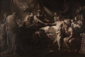 Der Tod des Germanicus de Friedrich Heinrich Fuger