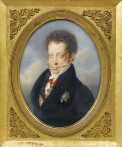 Archiduque Luis de Austria (1784-1864) par Lieder, Friedrich Johan Gottlieb (1780-1859), c. 1823 - Acuarela, Gouache sobre cartón, 21,2x16 - Colección privada