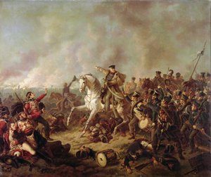 La batalla de Waterloo