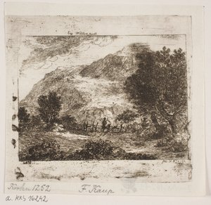 Paisaje en Wallenstadt de Friedrich Kaup