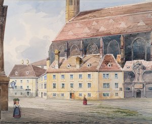 La Iglesia Minorita en Viena de Friedrich Leibold