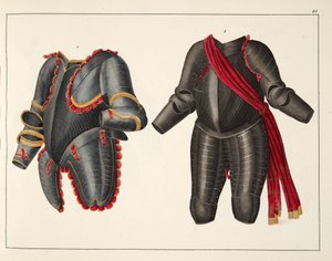 Armadura, lámina de 