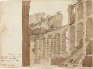 Un rincón del Coliseo de Friedrich Olivier