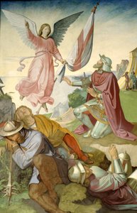 La Visión de Godofredo de Bouillón de Friedrich Overbeck