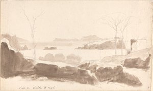 Vista de las Islas de Nisida y Capri de Friedrich Salathé
