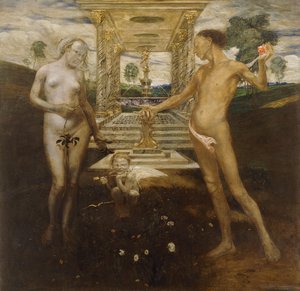 Adán y Eva de Friedrich Stahl