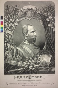 Emperador de Austria Francisco José I de Friedrich Wilhelm Bader