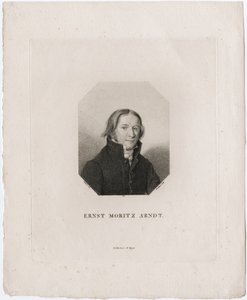 Retrato de Ernst Moritz Arndt
