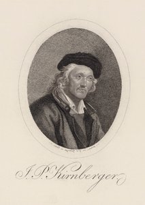 Retrato del compositor Johann Philipp Kirnberger 1721-1783