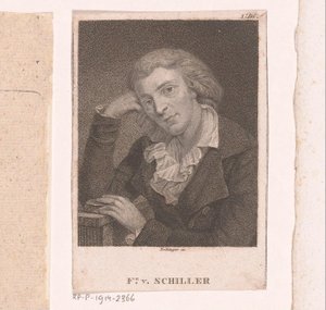 Retrato de Friedrich von Schiller