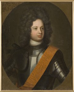 Frederic Guillaume I de Prusse, dit le roi sergent - Retrato de Federico Guillermo I (1688-1740), Rey en Prusia, por Weidemann, Friedrich Wilhelm (1668-1750). Óleo sobre lienzo, principios del siglo XVIII. Dimensiones : 88,5x73,5 cm. Museo Nacional de Esto de Friedrich Wilhelm Weidemann