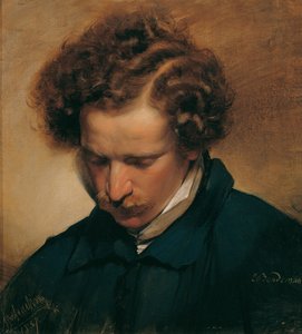 El pintor Eduard Bendemann de Friedrich von Amerling