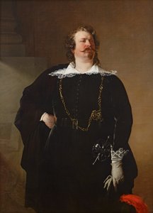 Alcalde flamenco (¿Barón Pfuel?) de Friedrich von Amerling