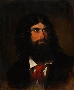 Retrato de un campesino romano de Friedrich von Amerling
