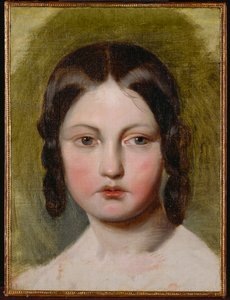 Retrato de una joven (óleo sobre lienzo) de Friedrich von Amerling