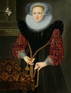 Retrato de Aefge Gijbland, de diecisiete años, 1598