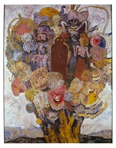 Árbol en flor (óleo sobre lienzo) de Frits van den Berghe