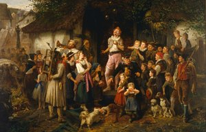 El malabarista: una feria de pueblo, 1873