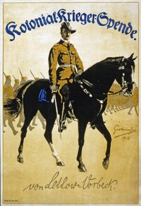Donación de Guerrero Colonial, pub. Berlín de Fritz Grotemeyer