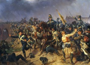 Episodio de la reunión cerca de Znaim 1809 de Fritz L