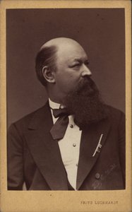 Retrato del compositor Franz von Suppé 1819-1895
