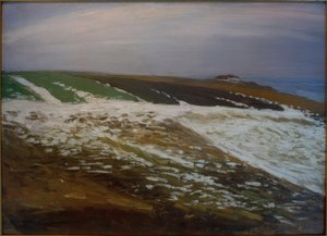 Nieve de marzo en el Weyerberg