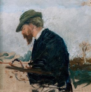 Pintura de Otto Modersohn de Fritz Mackensen