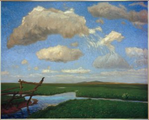 En los prados II de Fritz Overbeck