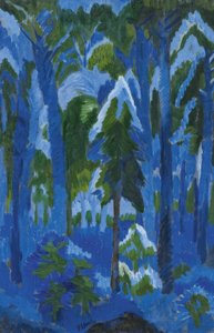 "Imagen del bosque III" de Fritz Schaefler