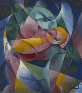 Madre e hijo, 1920 de Fritz Stuckenberg