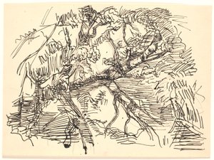 Ramas sobre el agua de Fritz Syberg