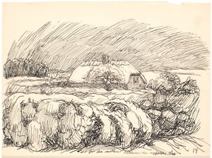 Fuera de los arbustos... de Fritz Syberg