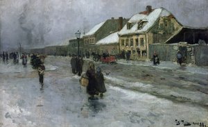 Desde Groenlandia (Kristiania / Oslo) de Fritz Thaulow