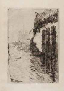 Puente del muelle de Fritz Thaulow