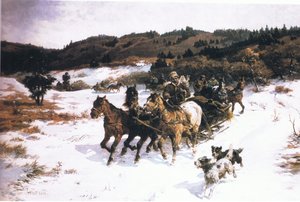 De regreso a casa, de fuente desconocida de revista o libro de Fritz van der Venne