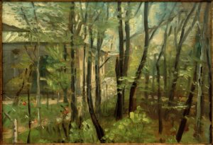 En la región de Starnberg de Fritz von Uhde