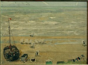 Mar del Norte (Zandvoort) de Fritz von Uhde