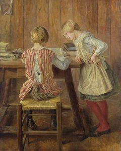 El Libro de Imágenes, 1889 de Fritz von Uhde