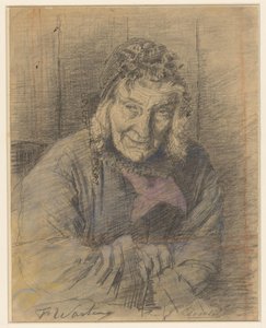 Retrato de Rosalie de Froukje Wartena