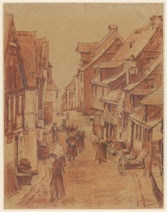 Calle de un pueblo alemán de Froukje Wartena