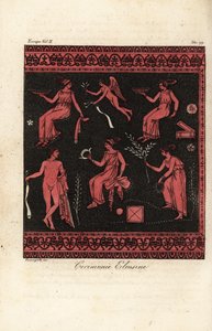 Los Misterios de Eleusis, iniciaciones del culto a Deméter y Perséfone con sede en Eleusis, Grecia