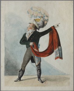 Fyodor Fyodorovich Kokoshkin (1773-1838) par Sotnikov, Fyodor Grigoryevich (activo a principios del siglo XIX). Acuarela sobre papel, Primer cuarto del siglo XIX, Museo Estatal de A.S. Pushkin, Moscú de Fyodor Grigoryevich Sotnikov