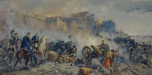 El ejército ruso capturó la fortaleza de Izmail de Fyodor Pavlovich Usypenko