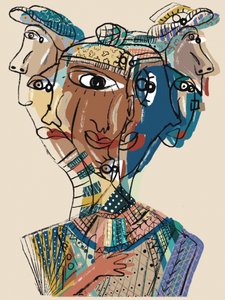 Rostros polifacéticos de GIovanna Gil Alves